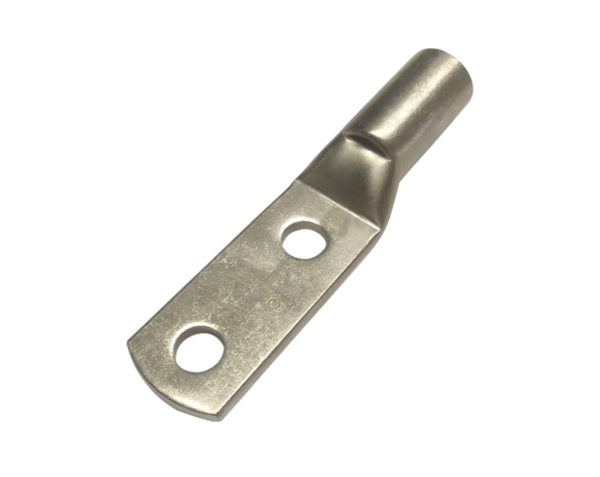 Copper HT lugs with 2 Holes, Long Rounded Palm