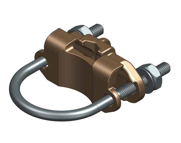 U Bolt Pipe To Cable Clamp Type - PUB