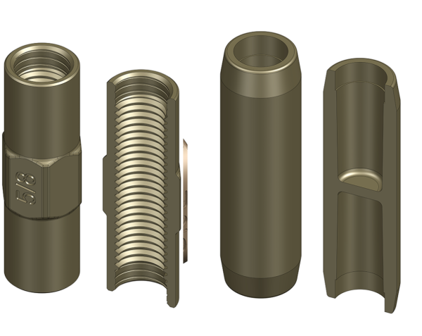 Ground Rod Couplings Threaded & Threadless