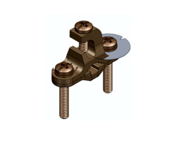 Combination Ground Clamp for Bare Wire